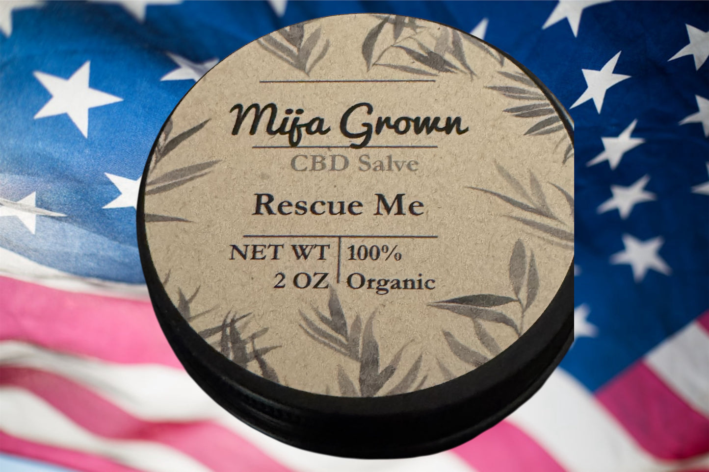 CBD "Rescue Me" Hemp Salve 2 oz