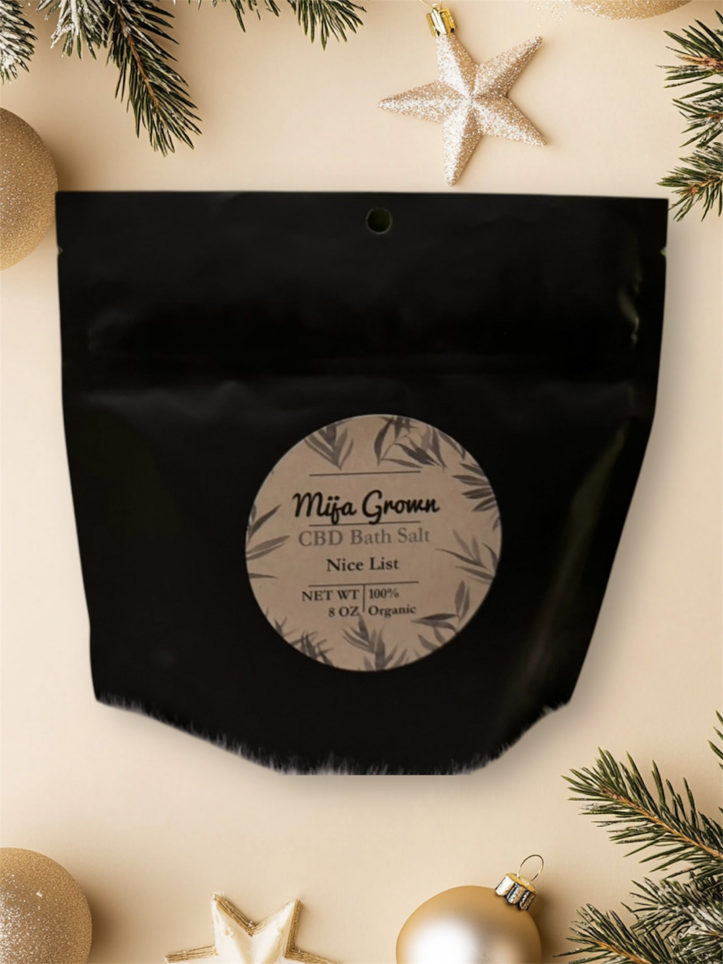 CBD "Naughty List" Bath Soak (Holiday Scent)