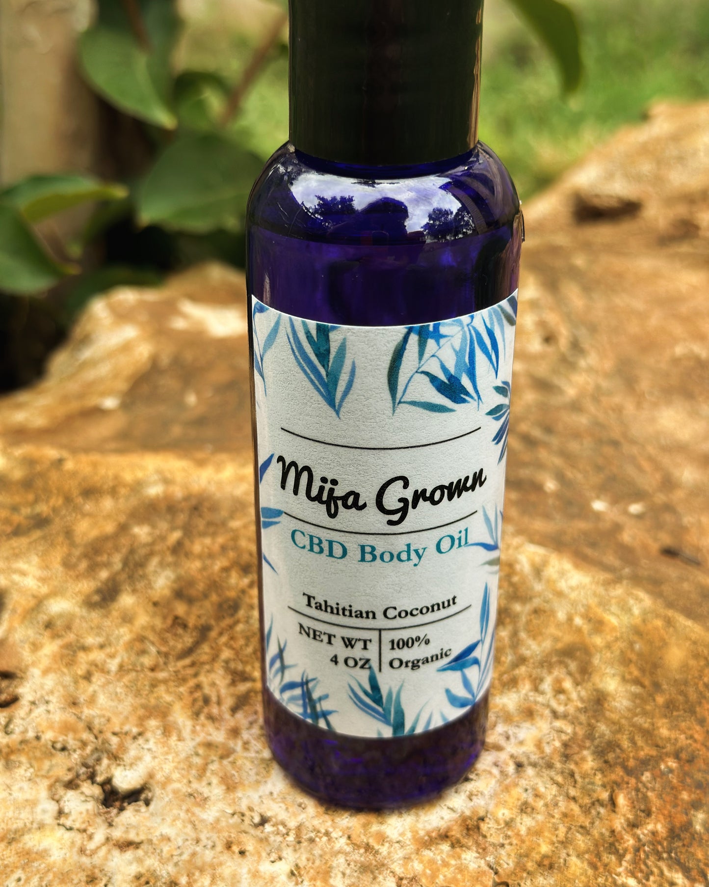 CBD organic hemp Body Oil 4 oz