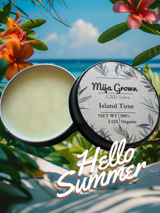 CBD "Island Time" Hemp Salve 2 oz
