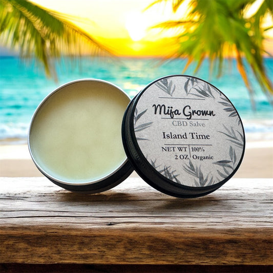 CBD "Island Time" Hemp Salve 2 oz